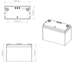 Roamer 160 SMART 4 12.8V 160AH 200A LIFEPO4