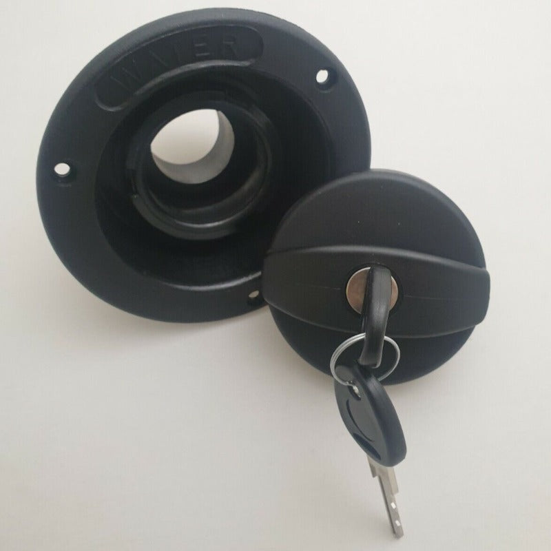 Fresh water filler cap/ inlet lockable 2 x keys