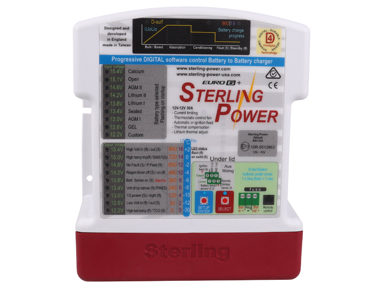 Sterling Battery to battery 30 amp charger BB1230 'Pro Batt Ultra'