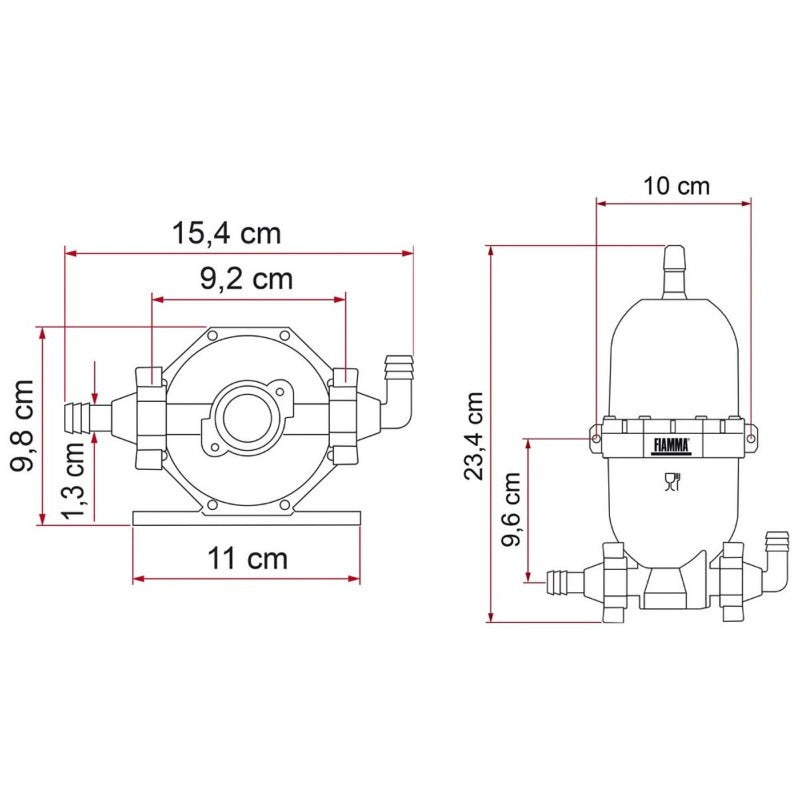 Fiamma A20 Expansion Pressure Tank