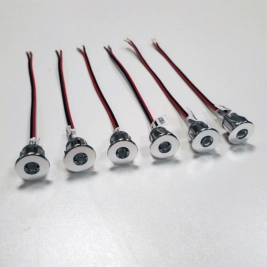Dimatec Recessed Micro LED Spotlight - Warm White or Blue or Cold White
