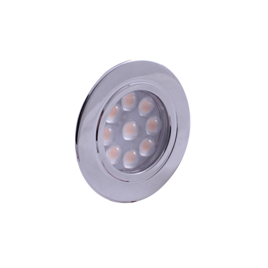 Dimatec Recessed Mini LED Downlight - Chrome (Warm White)