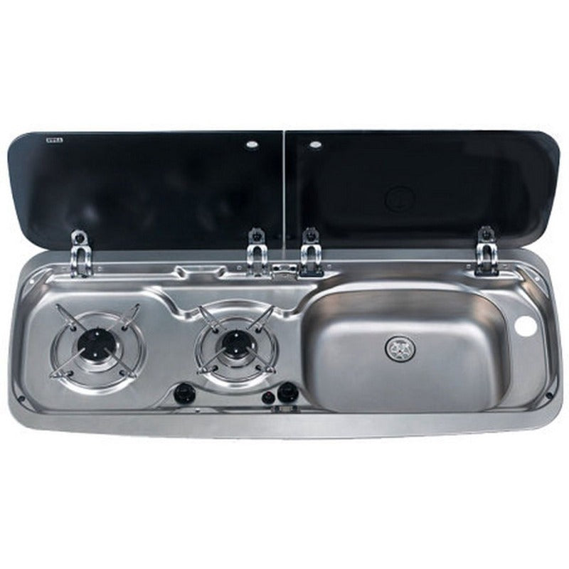 Dometic Smev 9222 Combi Sink Stove Rounded Corners L & R sink options