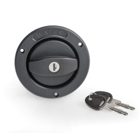 Fresh water filler cap/ inlet lockable 2 x keys