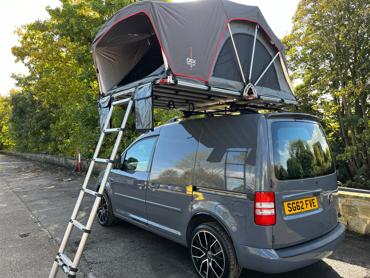 Volkswagen Caddy Camper VW Off grid Micro Camper