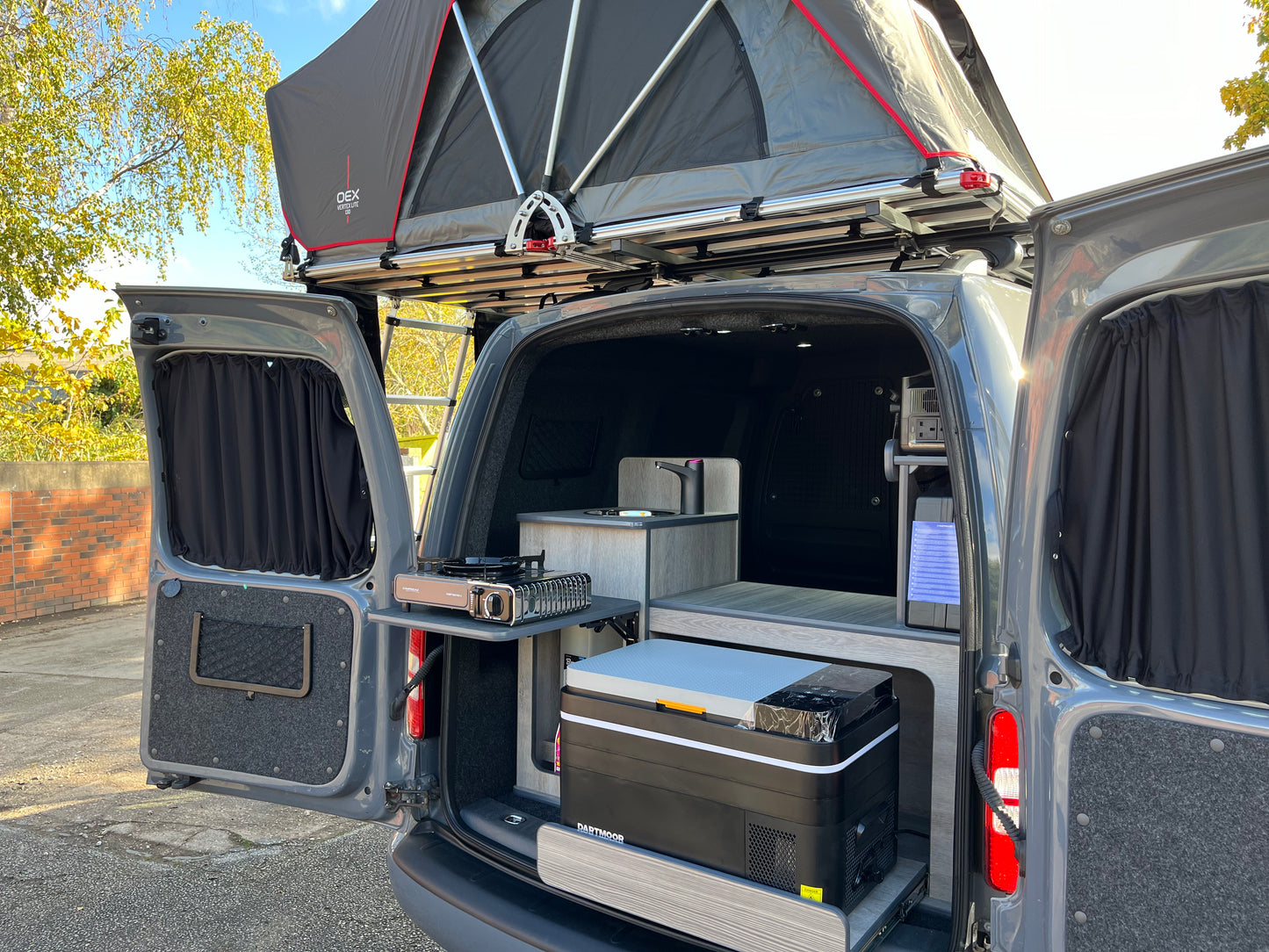 Campervan 5 in 1 Kitchen Pod Fridge, Stove, Sink, Power, Storage Van Conversion unit