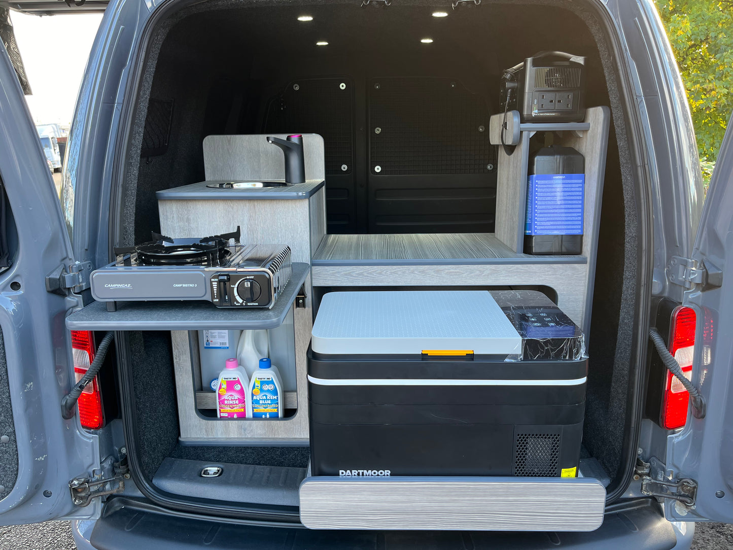 Campervan 5 in 1 Kitchen Pod Fridge, Stove, Sink, Power, Storage Van Conversion unit