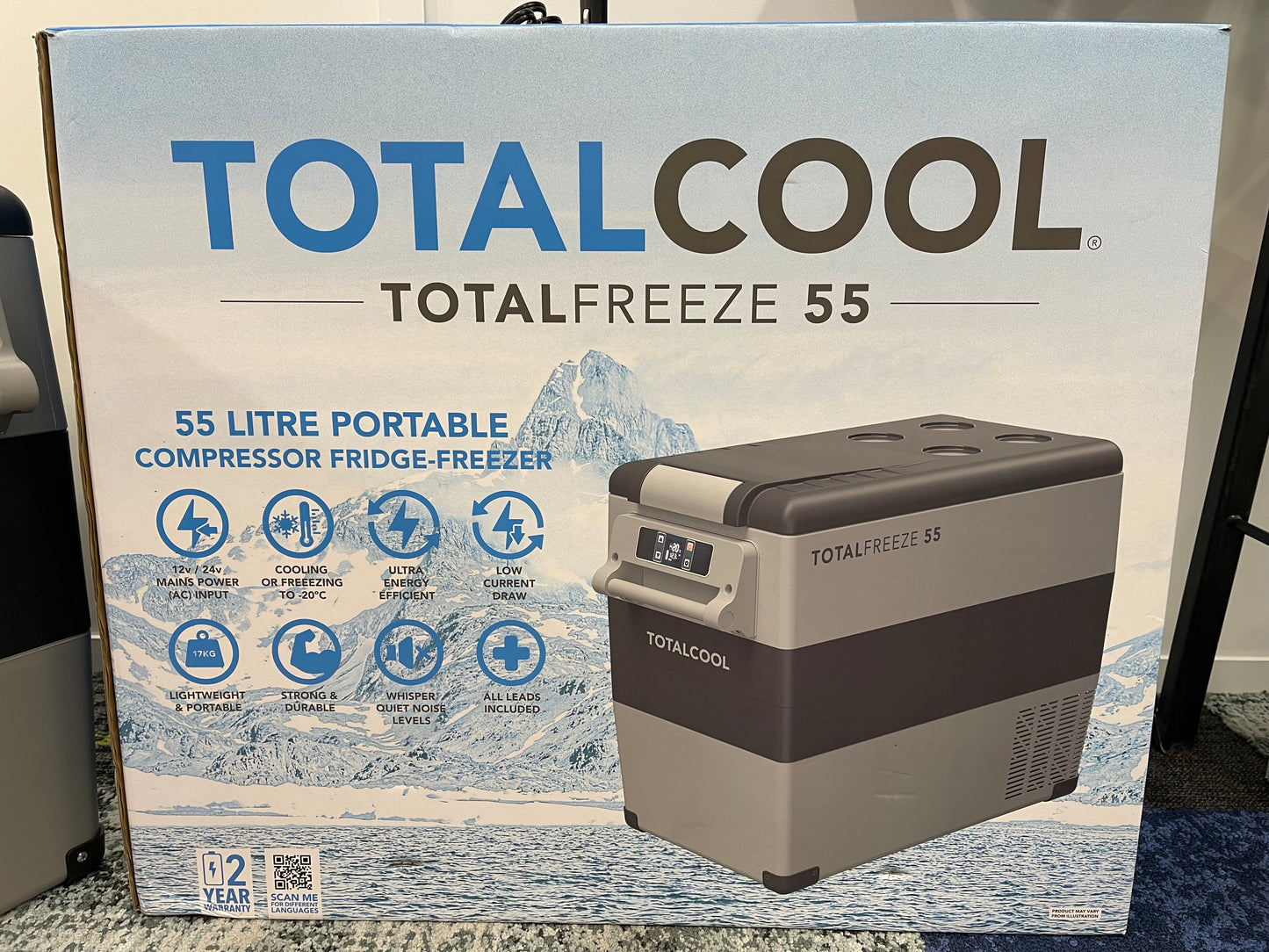 Total Cool 55 Portable Fridge/ Freezer