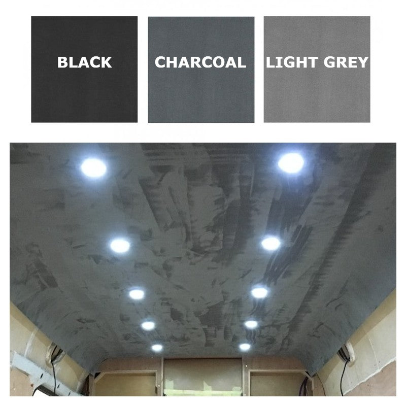 Suede Flex(stretch) Van lining foam backed faux suede