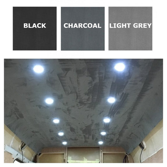Suede Flex(stretch) Van lining foam backed faux suede