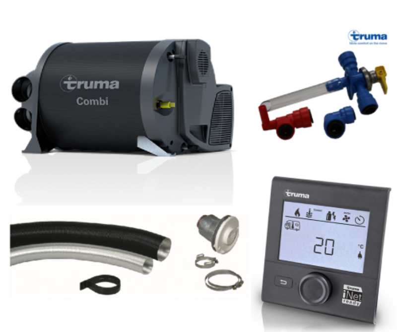 Truma Combi 2E (Gas / Electric / Mixed) + Control Panel inc JG fitting kit