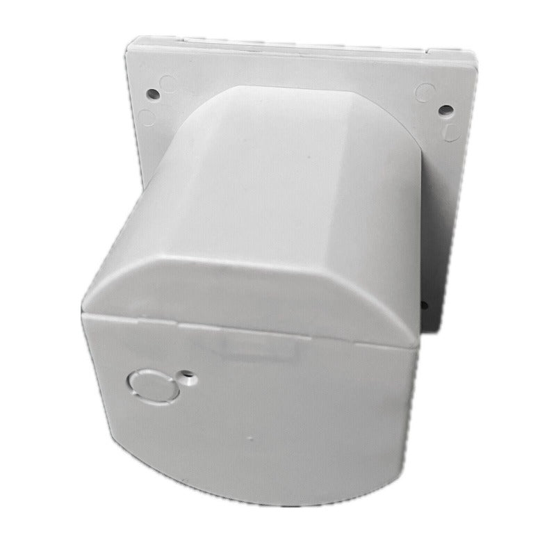 Black 240v Flush Mains Inlet 16amp hook up