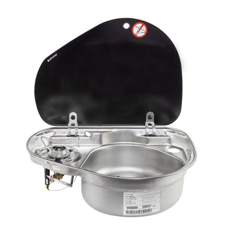 Smev MO8821RM Hob & Sink Left or Right sink