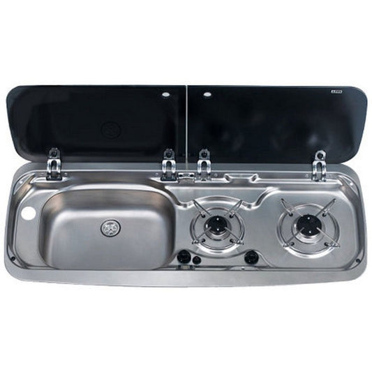 Dometic Smev 9222 Combi Sink Stove Rounded Corners L & R sink options