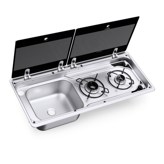 Genuine Dometic Smev 9722 Sink & Hob combi Stainless left or right