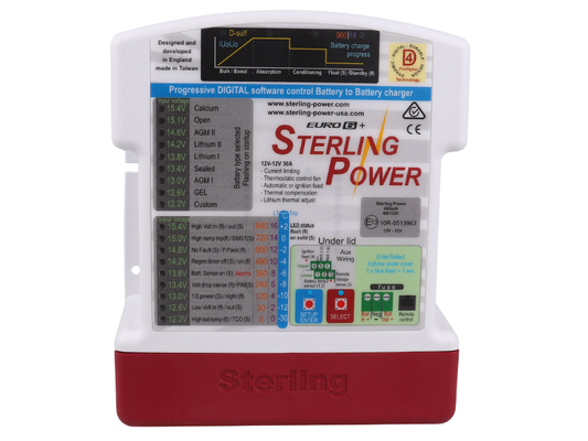 Sterling Battery to battery 30 amp charger BB1230 'Pro Batt Ultra'